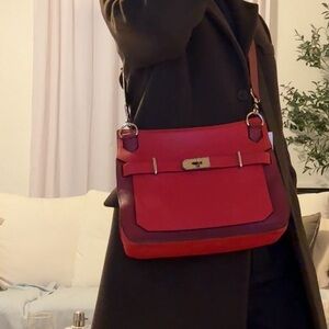 Hermès Jypsiere 31 Verso Rouge Casaque & Rouge H / box & dustbg